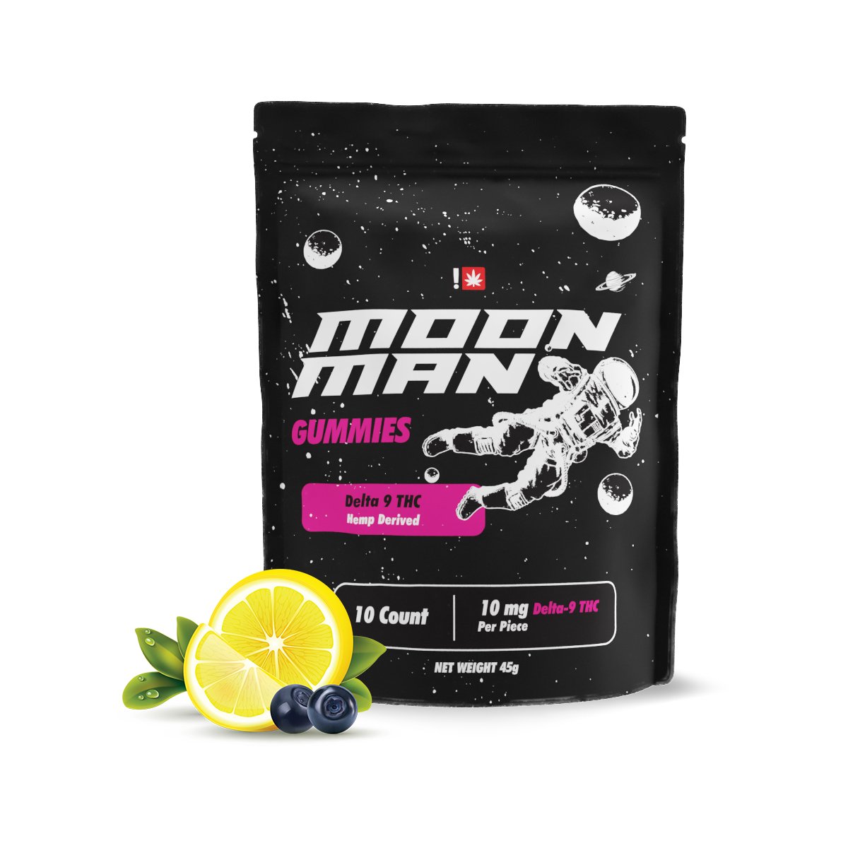 Blueberry Lemonade Delta 9 THC Gummies - Outer Space Distribution