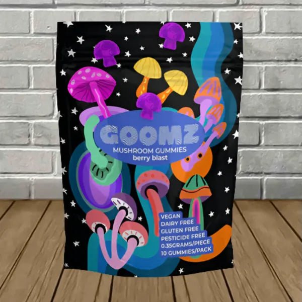 Goomz Mushroom Gummies - Berry Blast - Outer Space Distribution