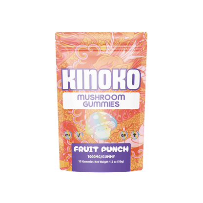KINOKO Fruit Punch Magic Mushroom Gummies - Outer Space Distribution