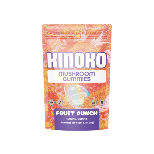 KINOKO Fruit Punch Magic Mushroom Gummies - Outer Space Distribution