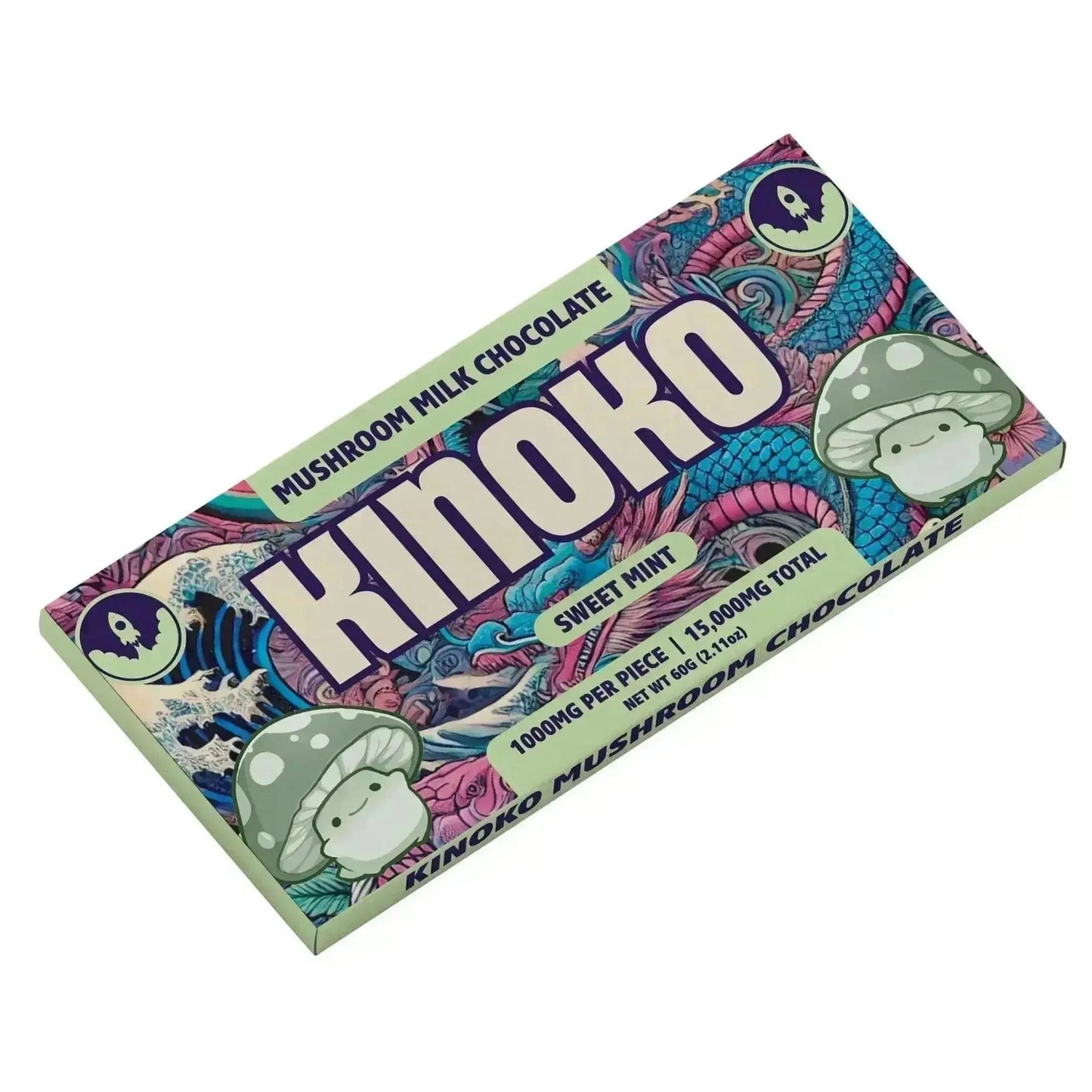 Kinoko Magic Mushroom Mint Chocolate Bar - Outer Space Distribution