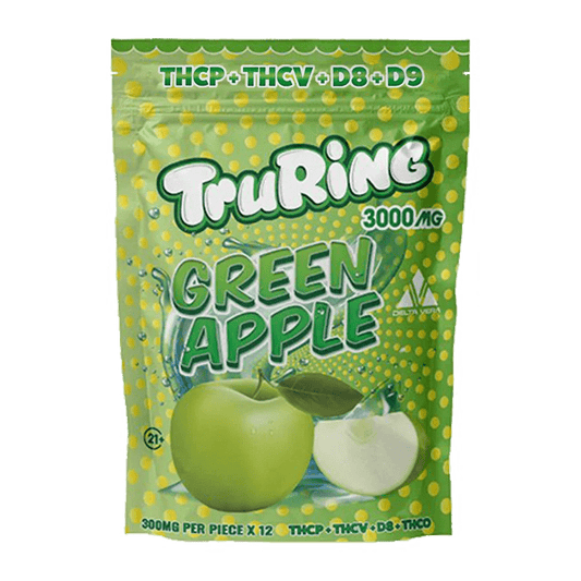 TruRing Green Apple Gummy Rings - Outer Space Distribution