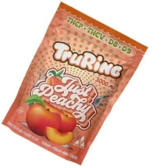 TruRing Just Peachy Gummy Rings 3000mg - Outer Space Distribution