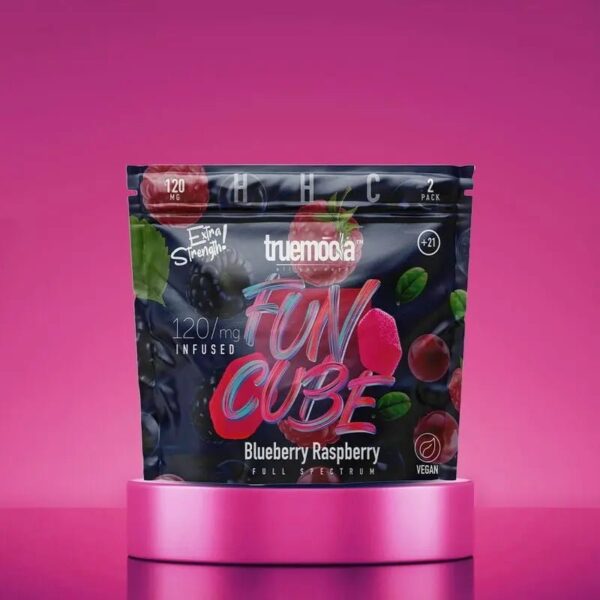 Blueberry Raspberry TrueMoola Delta 8 (2 Pack) - Outer Space Distribution