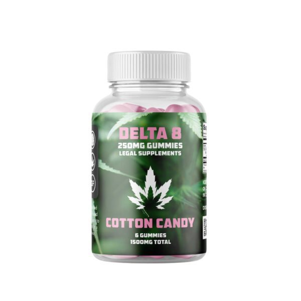 Cotton Candy 250mg Delta 8 six-pack - Outer Space Distribution