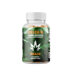 Peach 250mg Delta 8 six-pack - Outer Space Distribution